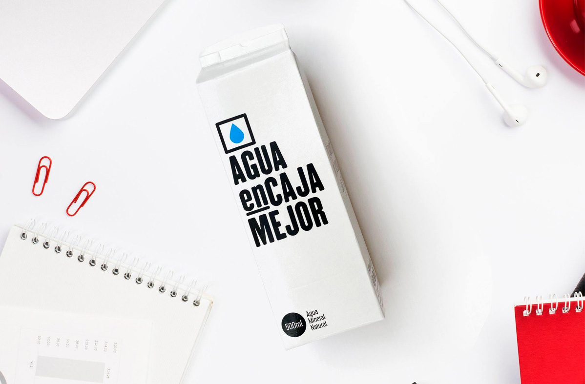 agua en caja canarias