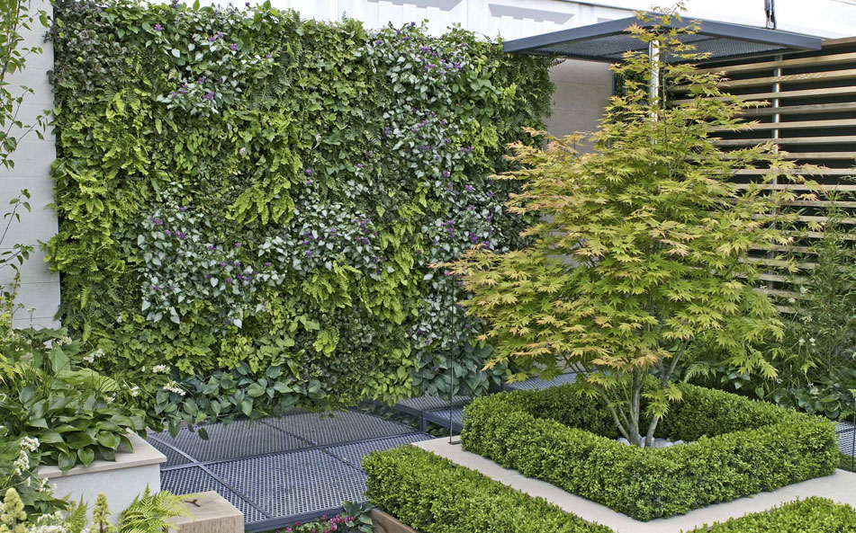 El arte del jardín vertical