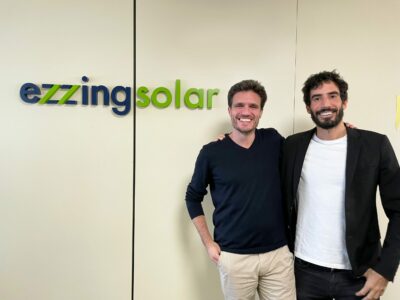 Ezzing Solar impulsa su negocio con una ronda de financiación de 4,5 millones de euros