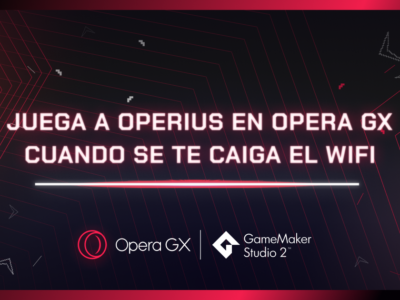 Opera GX presenta Operius, el nuevo juego arcade para jugar cuando no hay conexión