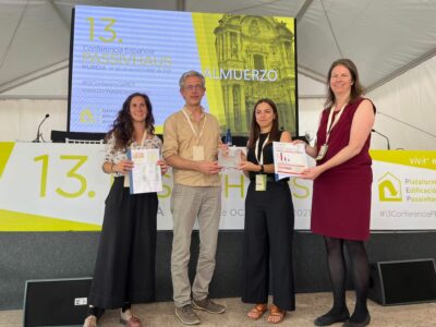 Energiehaus recibe la precertificación EnerPhit por la primera Casa Pasiva en Barcelona