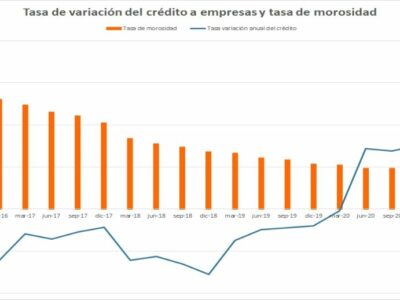 La cartera de créditos a empresas cayó 3.100 millones de euros en el primer semestre de 2021 según AIS GROUP