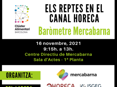 Mercabarna presenta el barómetro del sector HORECA 2021