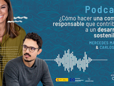 Mercedes Martín y Carlos Ríos charlan sobre compra responsable en el nuevo podcast de Acuicultura de España