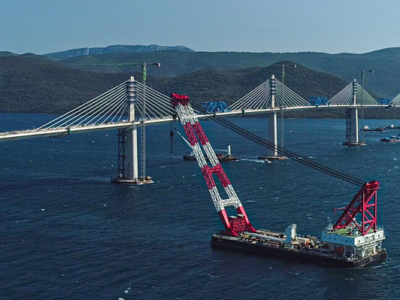 PlanRadar ha participado en la construcción del puente Peljesac, la mayor obra de infraestructura de Croacia