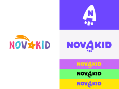 Novakid cambia su imagen por una más divertida inspirada en los parques infantiles