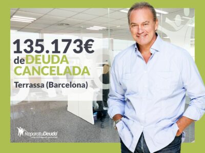 Repara tu Deuda Abogados cancela 135.173 € en Terrassa (Barcelona) con la Ley de la Segunda Oportunidad