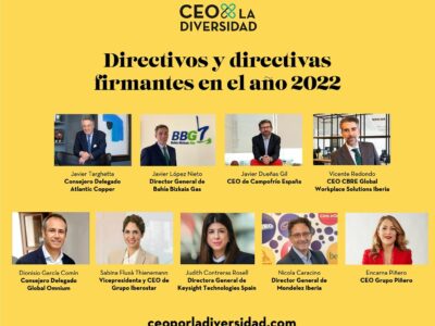 La Alianza #CEOPorLaDiversidad, de Fundación Adeco y Fundación CEOE, se fortalece con 9 nuevas empresas