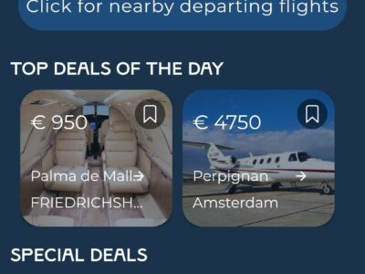 Llega ‘Catch A Jet’, la app que promete vuelos en jet privado para todos