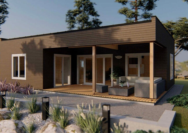 Proyectos de casas de madera adaptados al entorno